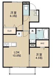 小金井パークフロントの物件間取画像